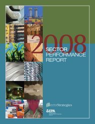 2008 Sector Performance Report - US Environmental Protection ...