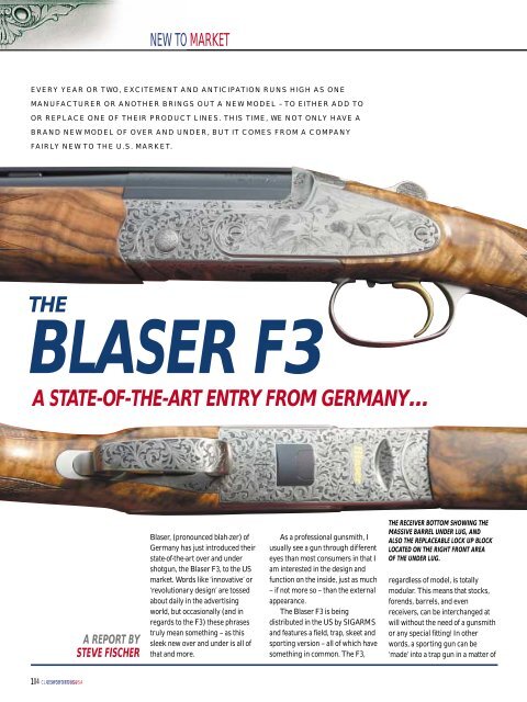 Blaser F3 - Taastrup Jagtforening