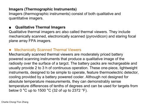 Understanding Infrared Thermography Reading 3