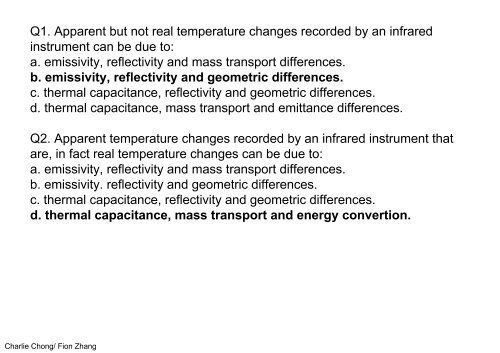 Understanding Infrared Thermography Reading 3