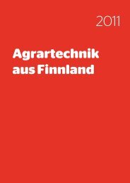 Agrartechnik aus Finnland - Agrotechnology from Finland