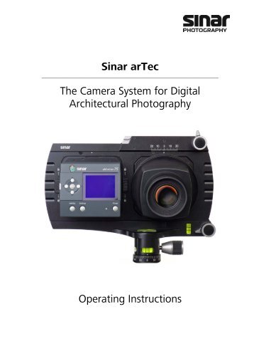 Sinar arTec - Capture Scan Print