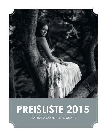 PREISLISTE 2015