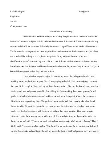 interview essay topics