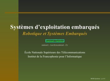 Systèmes d'exploitation embarqués - rfc1149.net