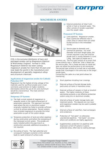 Magnesium Anodes.pdf - Corrpro.Co.UK