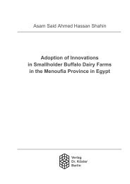 Adoption of Innovations in Smallholder Buffalo Dairy Farms in the ...