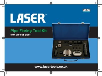 Pipe Flaring Tool Kit - Laser Tools