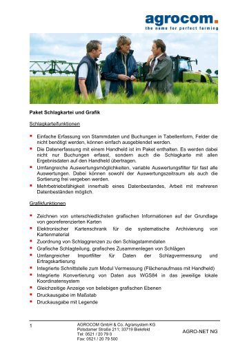 Achtung - Claas  Agrosystems GmbH & Co. KG