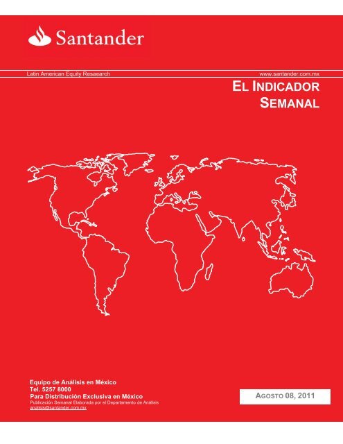 EL INDICADOR SEMANAL - Santander