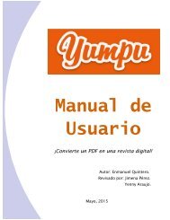 Manual de Usuario de Yumpu