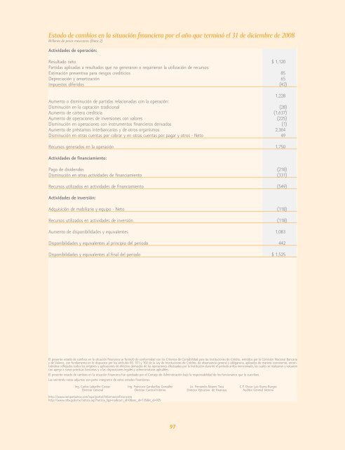 Reporte anual 2009 - Reforma