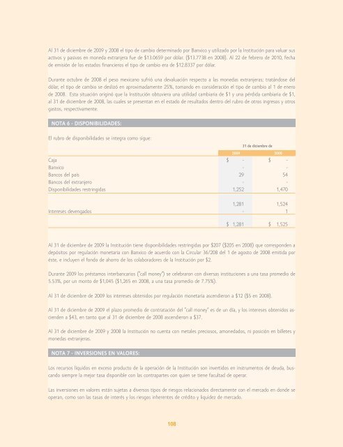 Reporte anual 2009 - Reforma