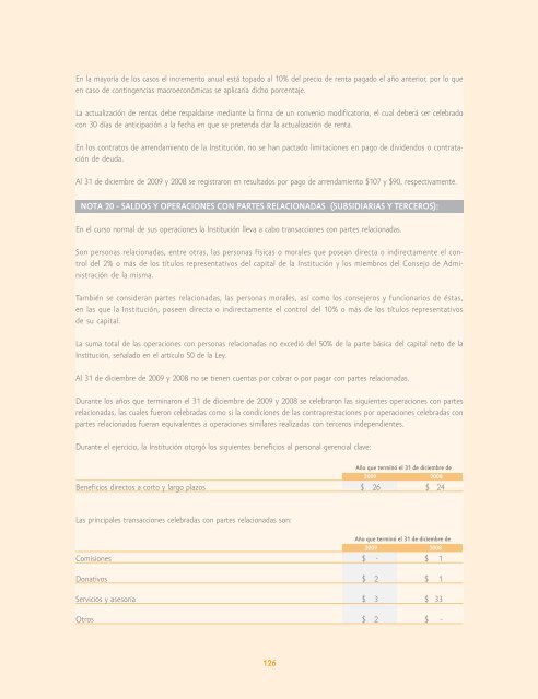 Reporte anual 2009 - Reforma