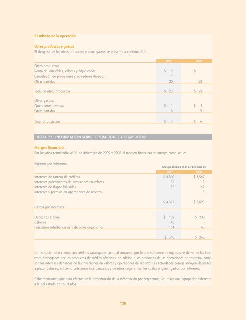 Reporte anual 2009 - Reforma