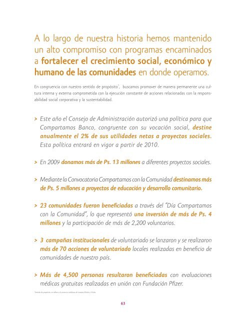 Reporte anual 2009 - Reforma