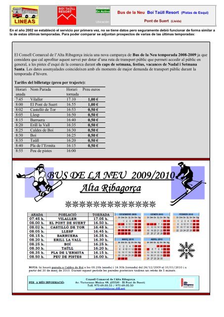 H I S T O R I A L Notas / Noticias - Empresas Autobuses Líneas