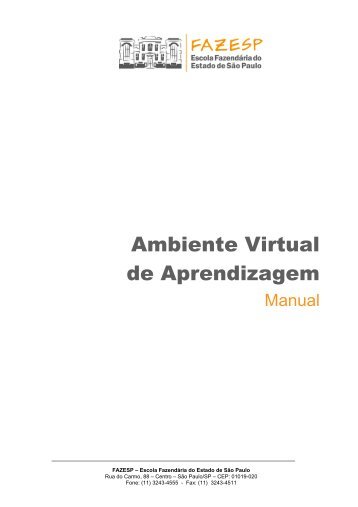 Ambiente Virtual de Aprendizagem