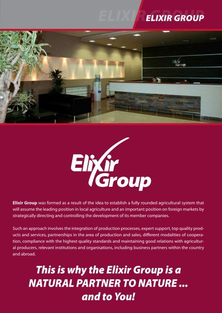 Elixir Group - Elixir food