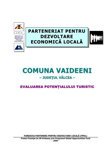 Evaluarea Potenţialului Turistic Vaideeni Fpdl