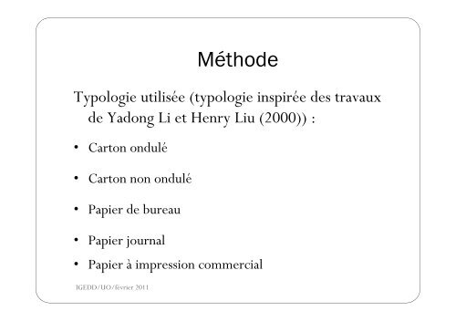 Etude faisabilitÃ© de la valorisation Ã©nergÃ©tique des papiers cartons ...