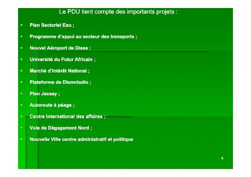 PLAN DIRECTEUR D'URBANISME DE DAKAR HORIZON Â« DE ...