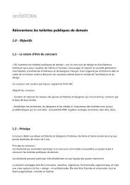 RÃ©inventons les toilettes publiques de demain - Ãcole d'architecture ...