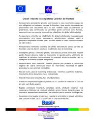 Greseli intalnite in completarea Cererilor de finantare