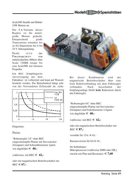 Katalog '7 - Modell-Uboot-Spezialitäten