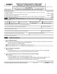 Form W-8EXP (Rev. February 2006) - Internal Revenue Service