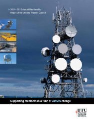 Supporting members in a time of radical change - Utilities Telecom ...