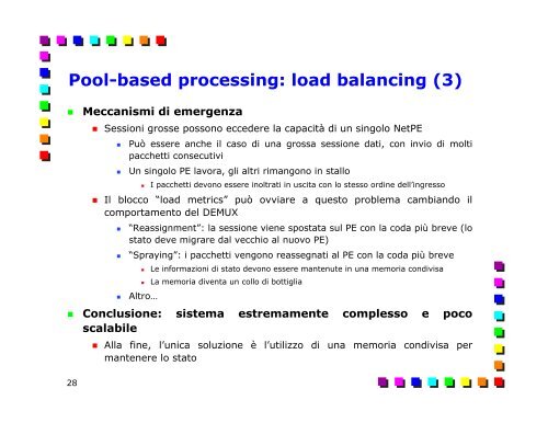 Problematiche di processamento ad alte prestazioni