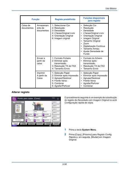 InstruÃÃes Manual de - Utax