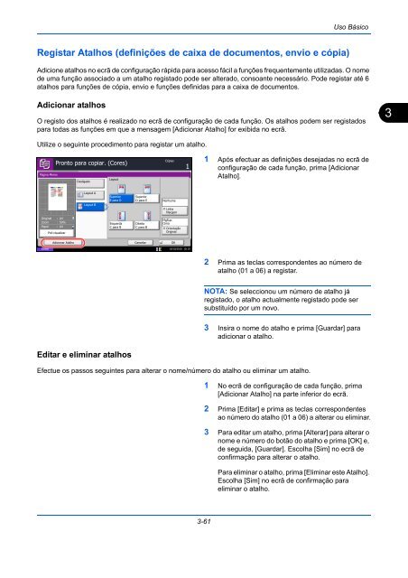 InstruÃÃes Manual de - Utax