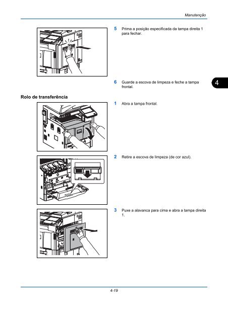 InstruÃÃes Manual de - Utax