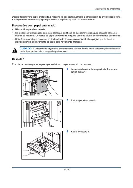 InstruÃÃes Manual de - Utax