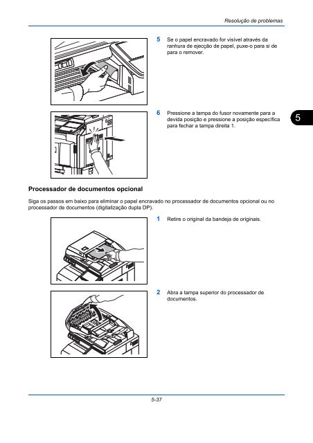 InstruÃÃes Manual de - Utax