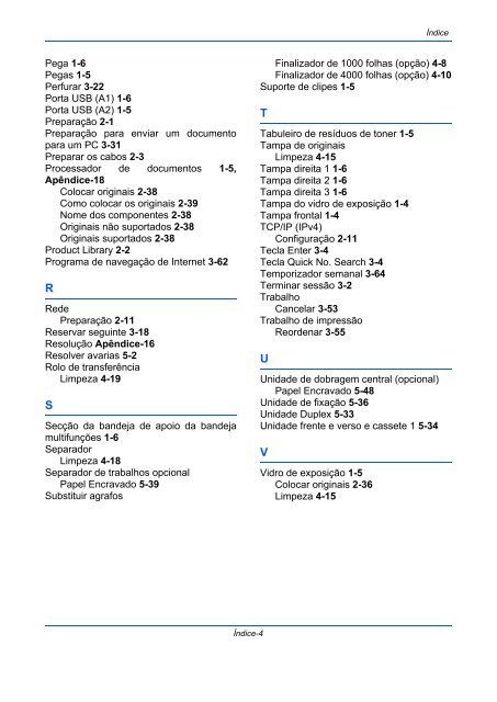 InstruÃÃes Manual de - Utax