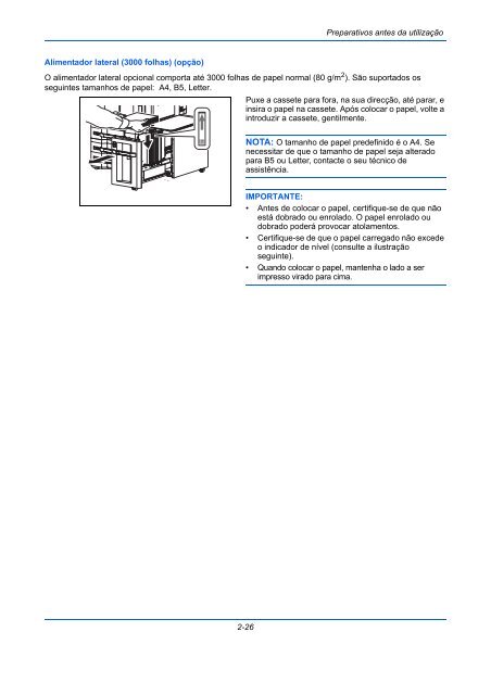 InstruÃÃes Manual de - Utax