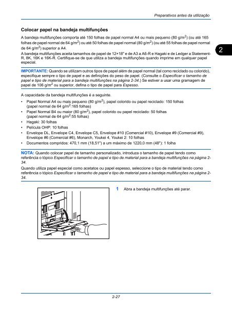 InstruÃÃes Manual de - Utax