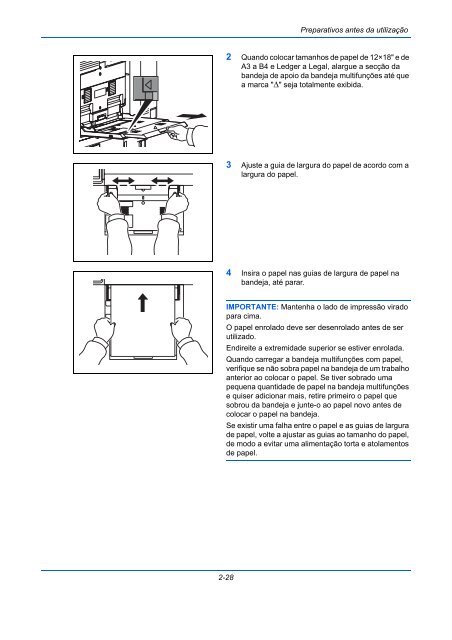 InstruÃÃes Manual de - Utax