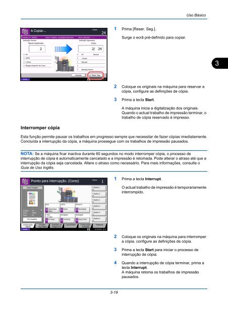 InstruÃÃes Manual de - Utax