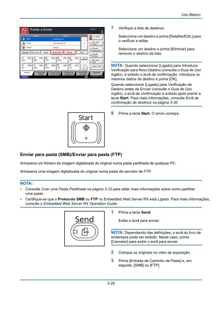 InstruÃÃes Manual de - Utax