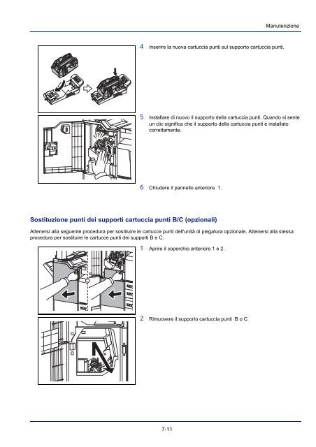 mANuAle D'IstruzIoNI - Utax