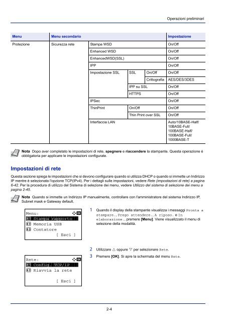 mANuAle D'IstruzIoNI - Utax