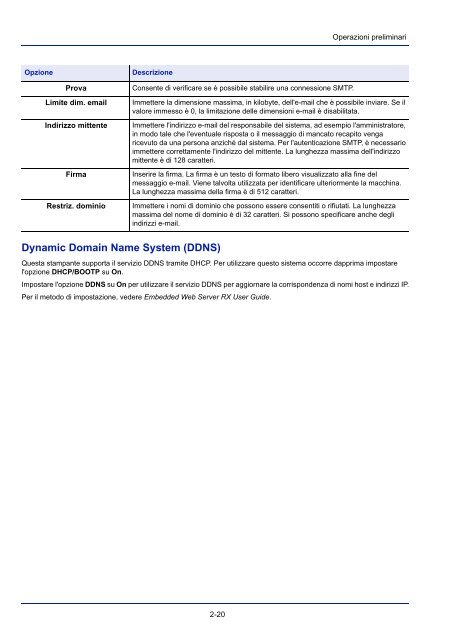 mANuAle D'IstruzIoNI - Utax