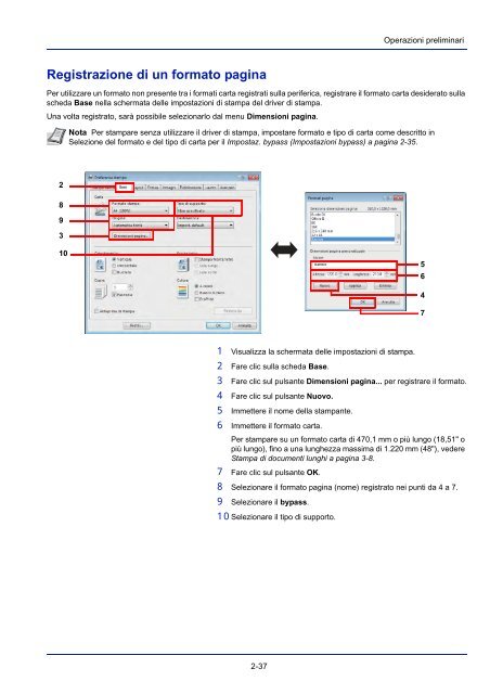 mANuAle D'IstruzIoNI - Utax