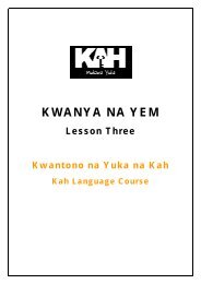 KAYAKO NA KAH Kah Dictionary - Kwesho.com