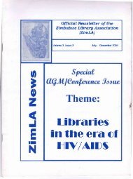 ZimLA Newsletter vol. 3.2 Jul-Dec 2004 - Zimbabwe reads