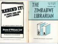 Dunn &Wilson Ltd - Zimbabwe reads